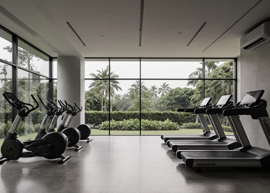 Godrej Properties Manpada - Modern Gymnasium