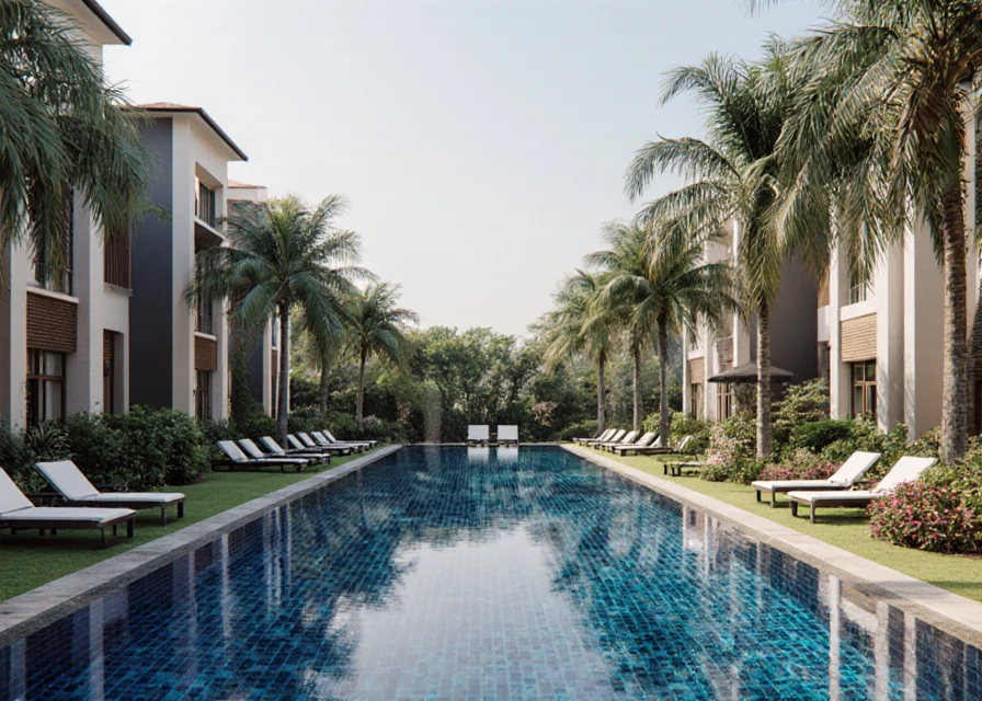 Godrej Properties Manpada - Swimming Pool