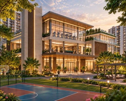 Godrej Properties Manpada - Grand Clubhouse