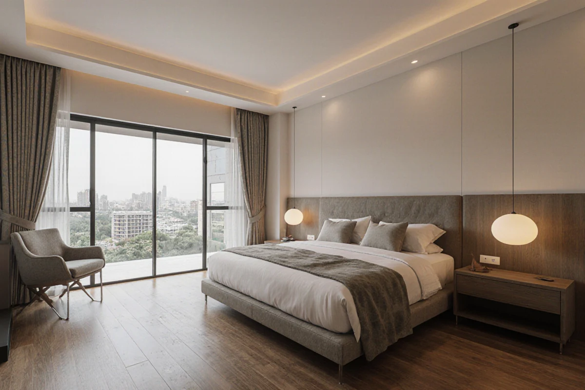 Spacious interiors at Godrej Properties Manpada