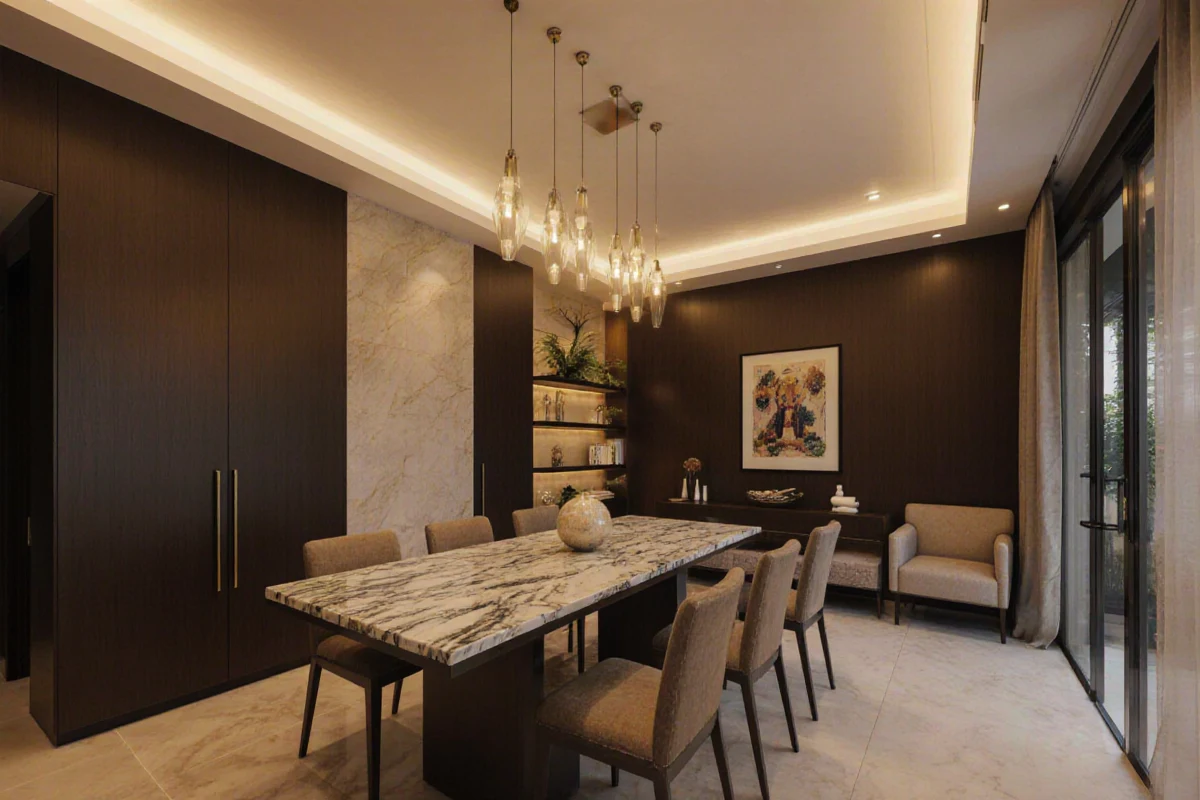 Landscaped gardens of Godrej Properties Manpada