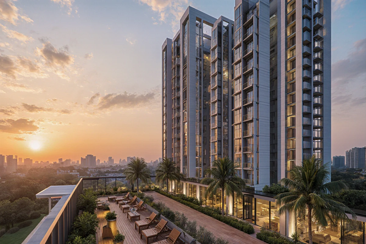 Amenity-rich community at Godrej Properties Manpada