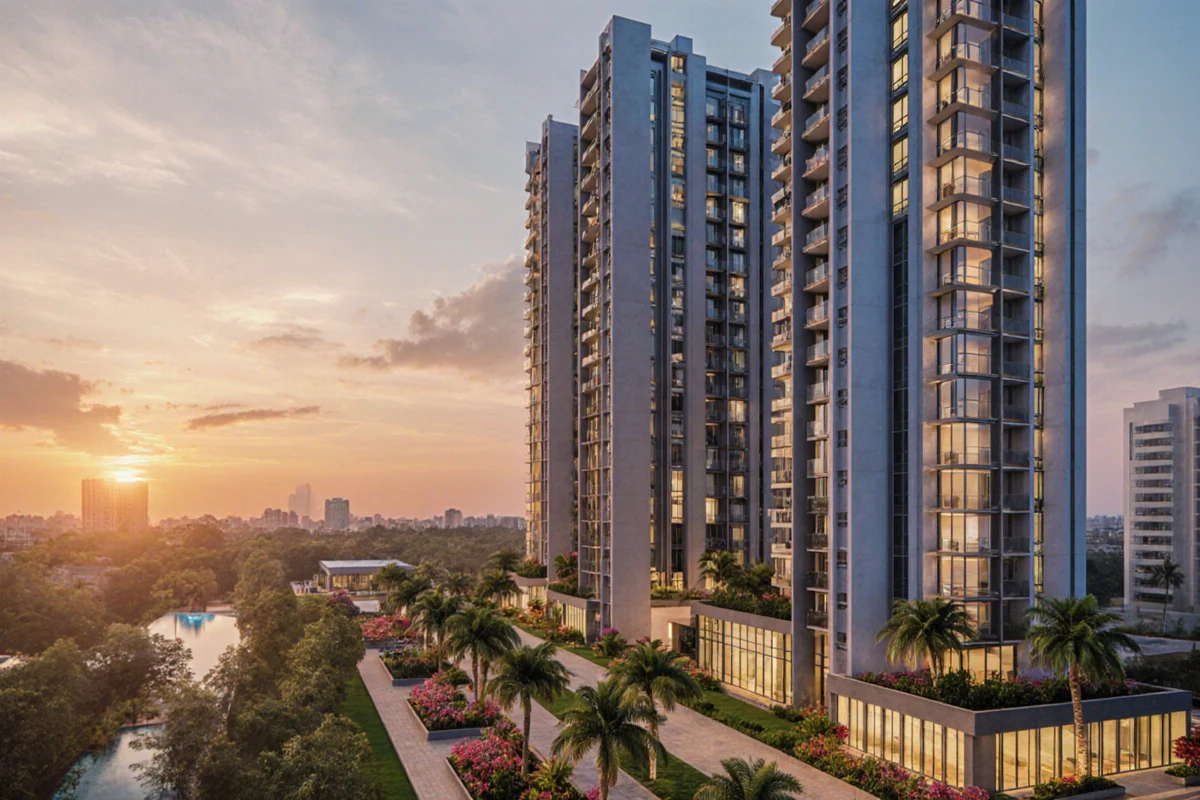 Luxury living spaces at Godrej Properties Manpada