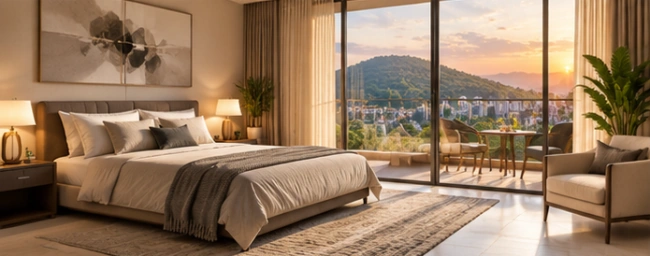 Luxury living spaces at Godrej Properties Manpada